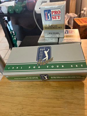 Pro Set 1991 PGA Tour 285-Card Set + Special Inaugural Set, Couples