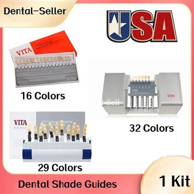 VITA Porcelain Dental Resin Toothguide 3D Master 16/29/32 Colors Shade Guide USA