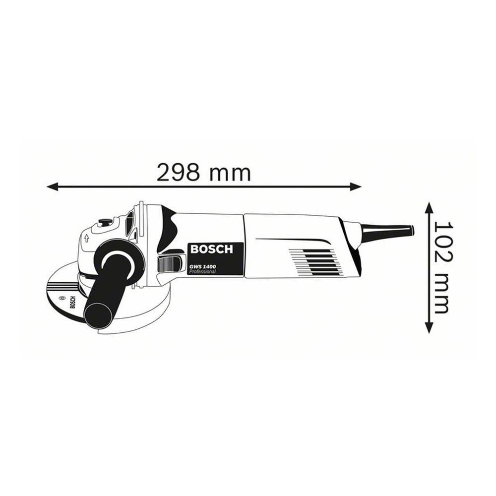 Meuleuse d'angle Bosch Professional pour tronçonner le métal net - 3