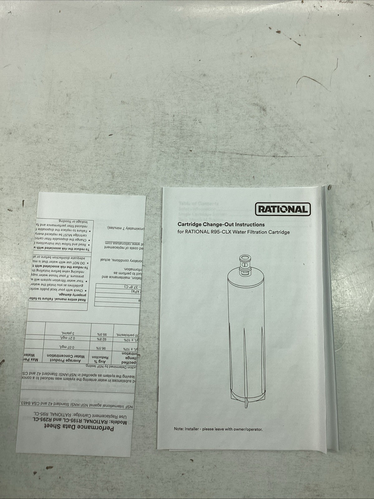 Rational R95-CLX Water Filtration System