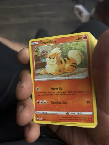 Pokémon Growlithe Card 4/15 Holo McDonald's 2022 Promo
