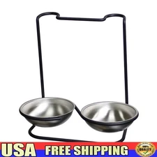 Stainless Steel Spoon Rest Double Holder Kitchen Tool Cleaner Easy Cleaning New