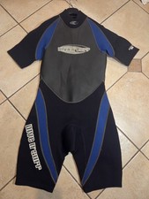 Dive N Surf Wetsuit Large Black and Blue Titanium 2.2mm All-Sport Shorty