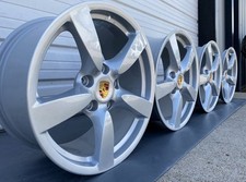 18 Silver Factory Oem Porsche 981 718 982 987 986 Cayman S Boxster Wheels Rims 18 Silver Factory Oem Porsche 981 718 982 987 986 Cayman S Boxster Wheels Rims
