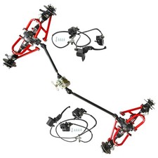 4 Wheel Front Rear CV Axle Drive Half Shaft Swing Arm Kit DIY Dirt Bike 4WD Quad