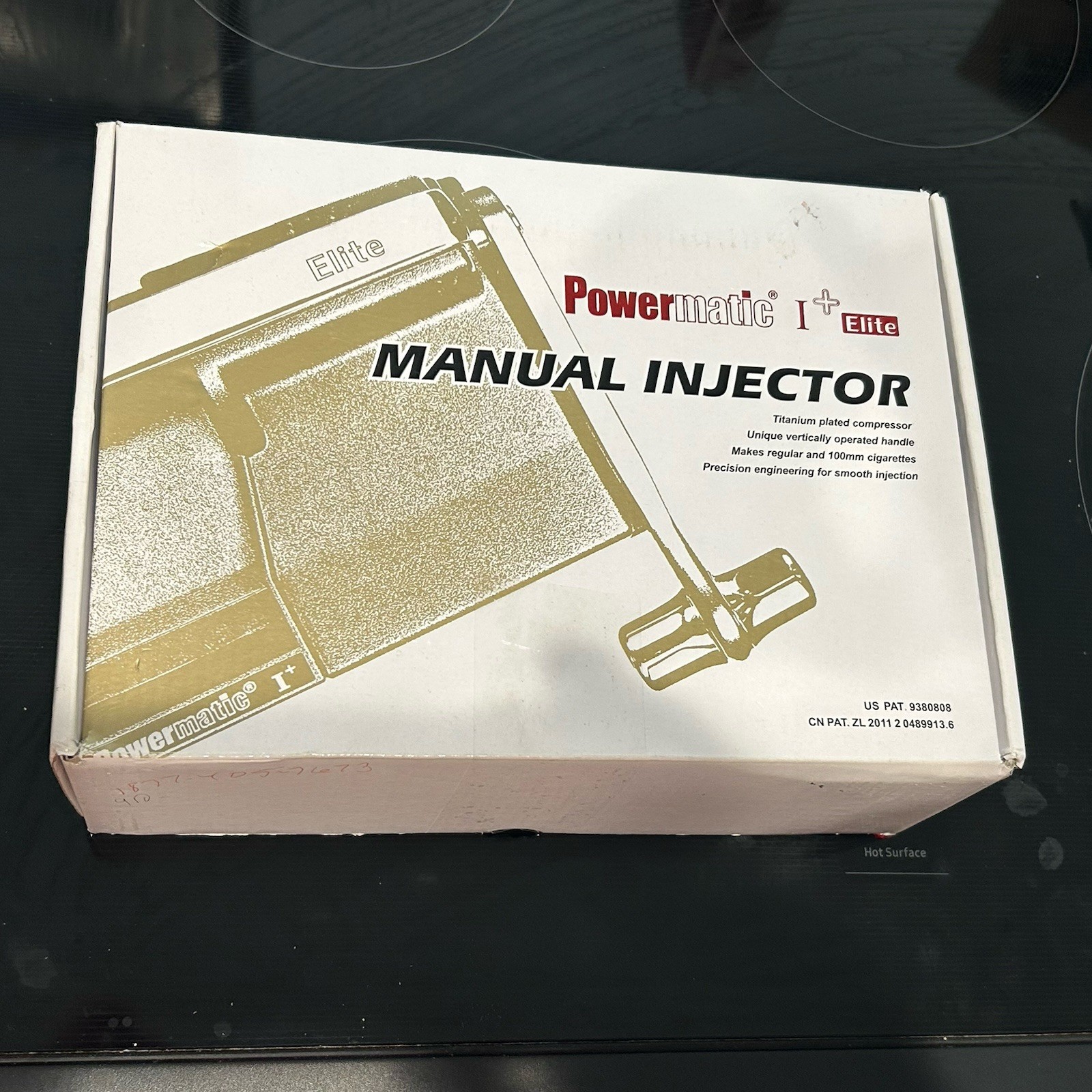 Powermatic I Plus Elite Manual Cigarette Injector - Black