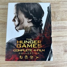 Hunger Games Complete 4-Film Collection DVD 2016 Jennifer Lawrence Lionsgate