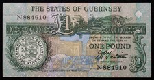 Guernsey 1 Pound ND (1991-2016) - Trestain - P-52b (L2904) - BA-S