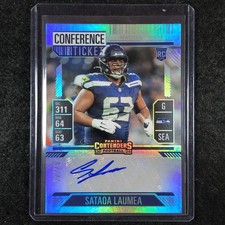 2024 Contenders Football SATAOA LAUMEA Rookie Conference Ticket Auto 22/75 #284