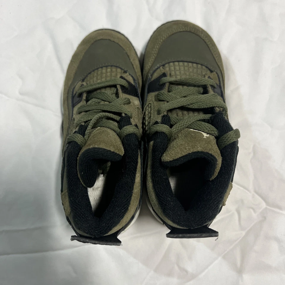 Jordan Retro 4 Craft Preschool Size 9c Pre Owned FB9930-200 - Image 4 of 4