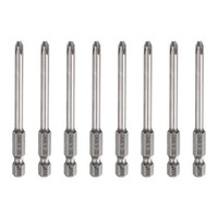 "8-Teilig PH2 Kreuzschlitz-Bit FüR 1/4\" Sechskantschaft 3\" Lang 0.18\" Magnetisch"
