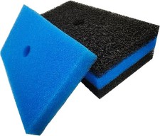 2 Sets Pond Filter Pads, Coarse and Fine Filter Pads Set for Pond 87198030552...