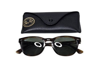 Ray-Ban Black and Tortoiseshell Polarized Sunglasses ORIGINAL WAYFARER CLASSIC Sunglasses in Tortoise and Brown  main image 2