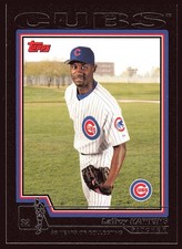 LaTroy Hawkins Chicago Cubs 2004 Topps Black #614 SN /53