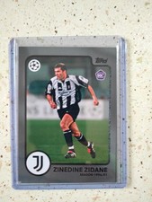 TOPPS LOST ROOKIE 1996 97 CARD ZINEDINE ZIDANE JUVENTUS Panini FOOTBALLERS. rookie card picture