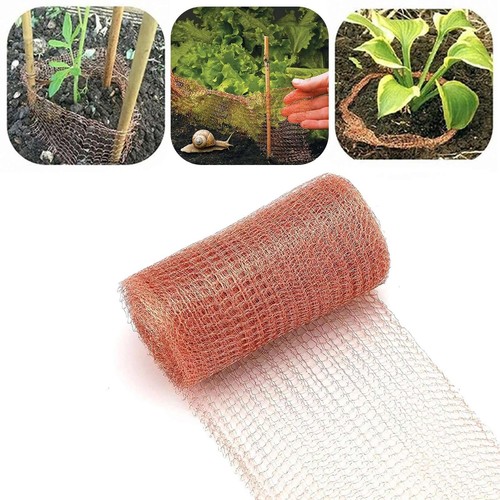 Copper Mesh Slug Repellent UK,Copper Mesh 12.7cm/5in x 6m/20 Feet Fine Wire