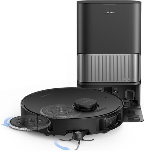 DREAME L40s Ultra Black Robot Vacuum 19000Pa DuoBrush|Certified Refurbished