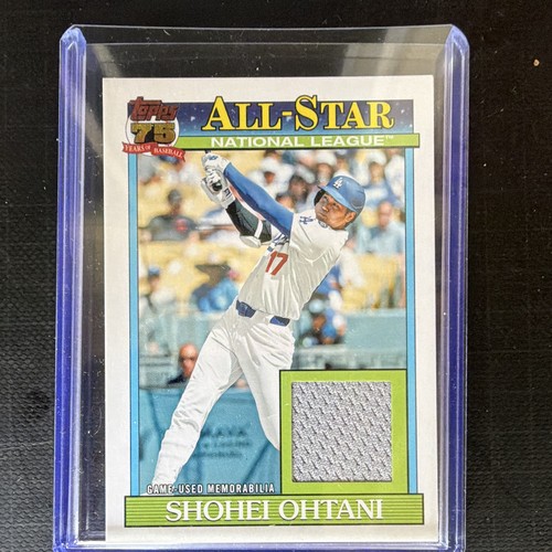 Topps 2026 Shohei Ohtani 1991 All-Stars Relic Insert Dodgers 91ASR-SO