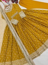 Anarkali Gown Pakistani Dress Salwar Kameez Ready To Wear Suits Wedding Party XL