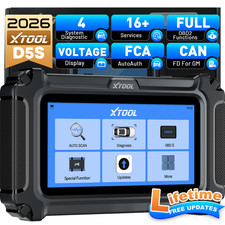 2026 XTOOL D5S OBD2 Scanner Engine ABS SRS Tr...