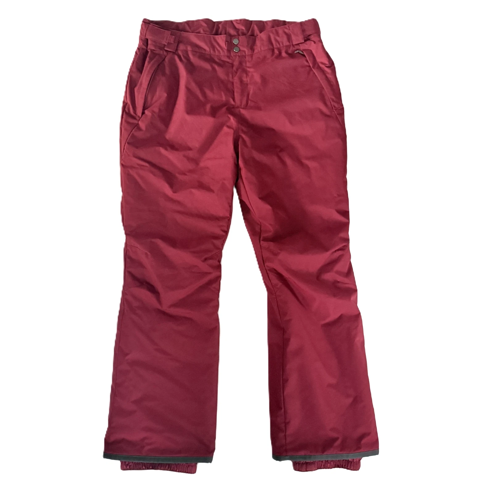 Columbia Bugaboo Omni-Tech Snow Pants Men's XL Red Waterproof Insulated Ski