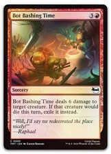 Bot Bashing Time #85 (Foil) (NM) TMT Magic MTG