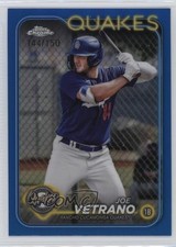 2024 Topps Pro Debut Chrome Blue Refractor 144/150 Joe Vetrano #PDC-110 12sd
