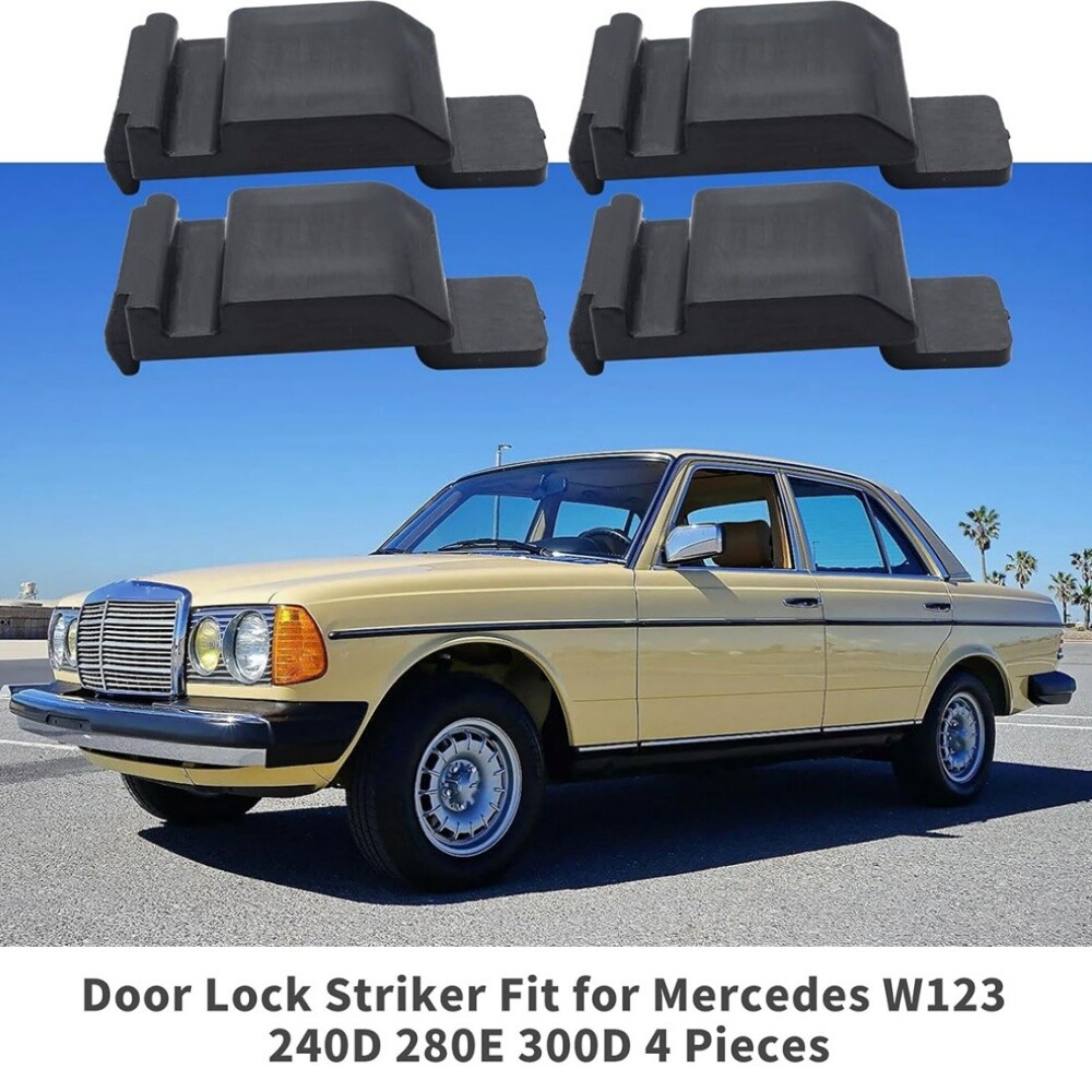 W123 Mercedes-Benz スカッフプレート 4枚セット Fit For Mercedes W123 240D 280E 1237200104 1237200204 4pcs