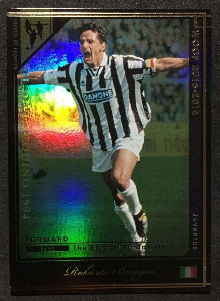 ROBERTO BAGGIO 2500枚限定カード 2024-25 DAKA Juventus F.C. ONE & TWO Holocene base Gold #Ho-35