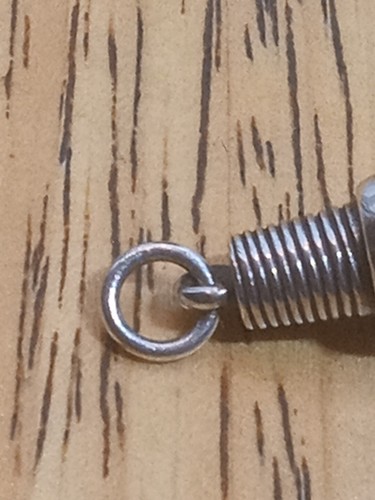 Retired RARE James Avery Sterling Silver Drill Bit Charm Pendant - Picture 9 of 16