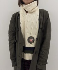 DDP Polo Ralph Lauren Cotton Cashmere Blend Cable Knit Scarf