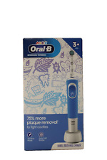 Oral-B Kid's Rechargeable Toothbrush Ages 3 Soft Bristles Sensitive Mode