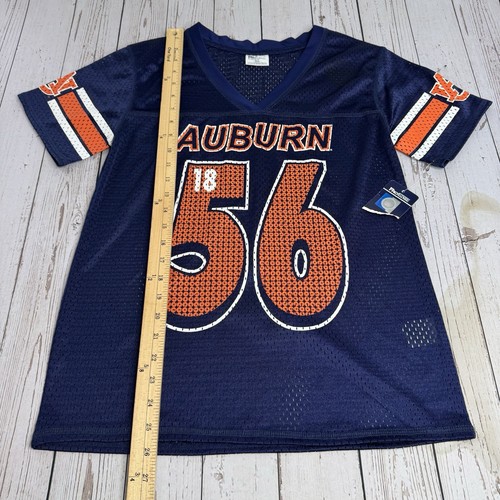 NEW Auburn Tigers Mesh Football Jersey Womens Size Small Navy Blue Orange NWT - Picture 8 of 9