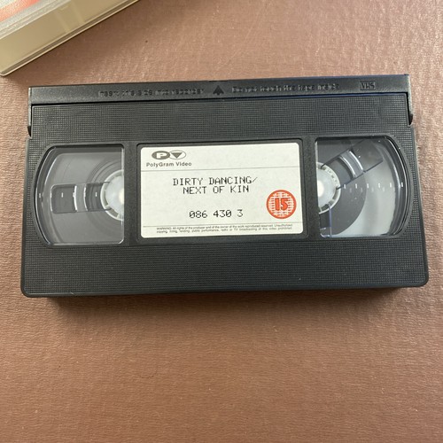 Dirty Dancing & Next of Kin Patrick Swayze 2 on 1 VHS RARE - Picture 5 of 5