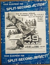 THE 49TH MAN, John Ireland, Richard Denning, 1953, Pressbook #702