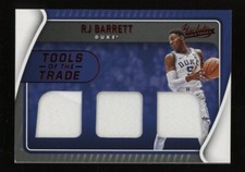 2022 Panini Chronicles Absolute DP TOTT Red RJ Barrett Duke Triple Jersey /199