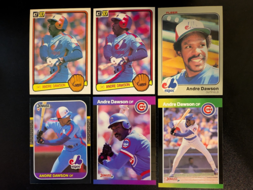 Andre Dawson - 6 Card Lot