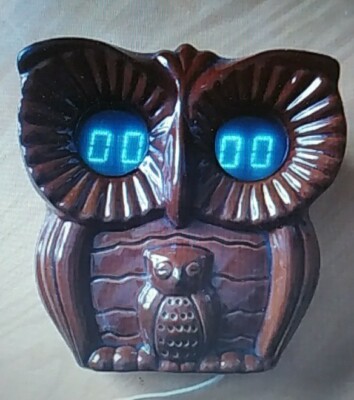 Vintage wall clock SOVA, Elektronika - 01, Soviet Union