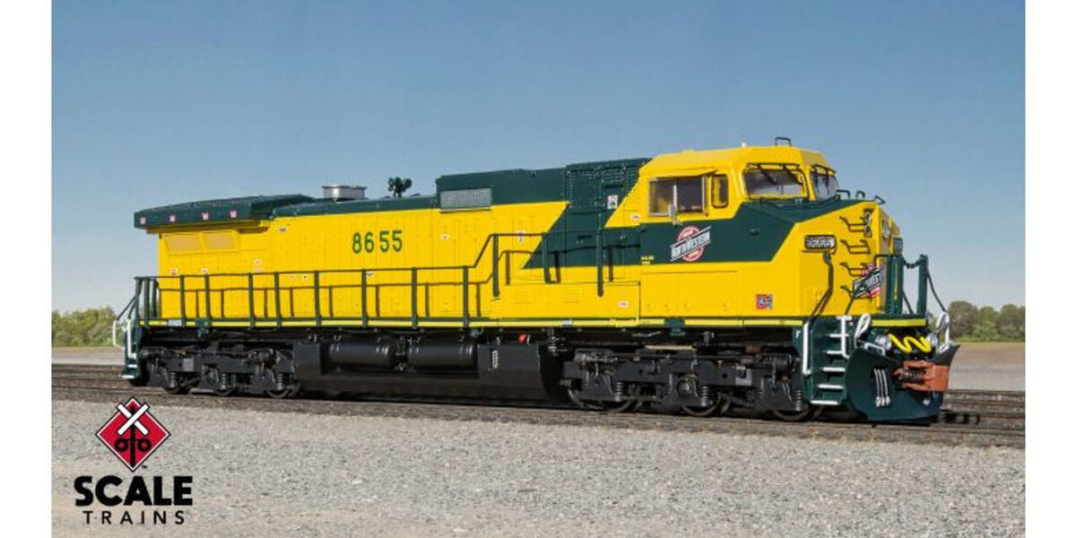 ScaleTrains N GE C44-9W Dash 9-44CW Chicago & Northwestern ScaleTrains N GE C44-9W Dash 9-44CW Chicago & Northwestern