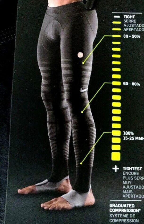 Nike Pro Compression - Pants Leggings Tights - Youth Medium