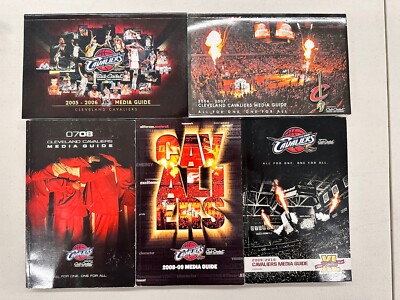 Cleveland Cavaliers 2005 Media Guide Cavs 2006, 2007, 2008, 2009 included.