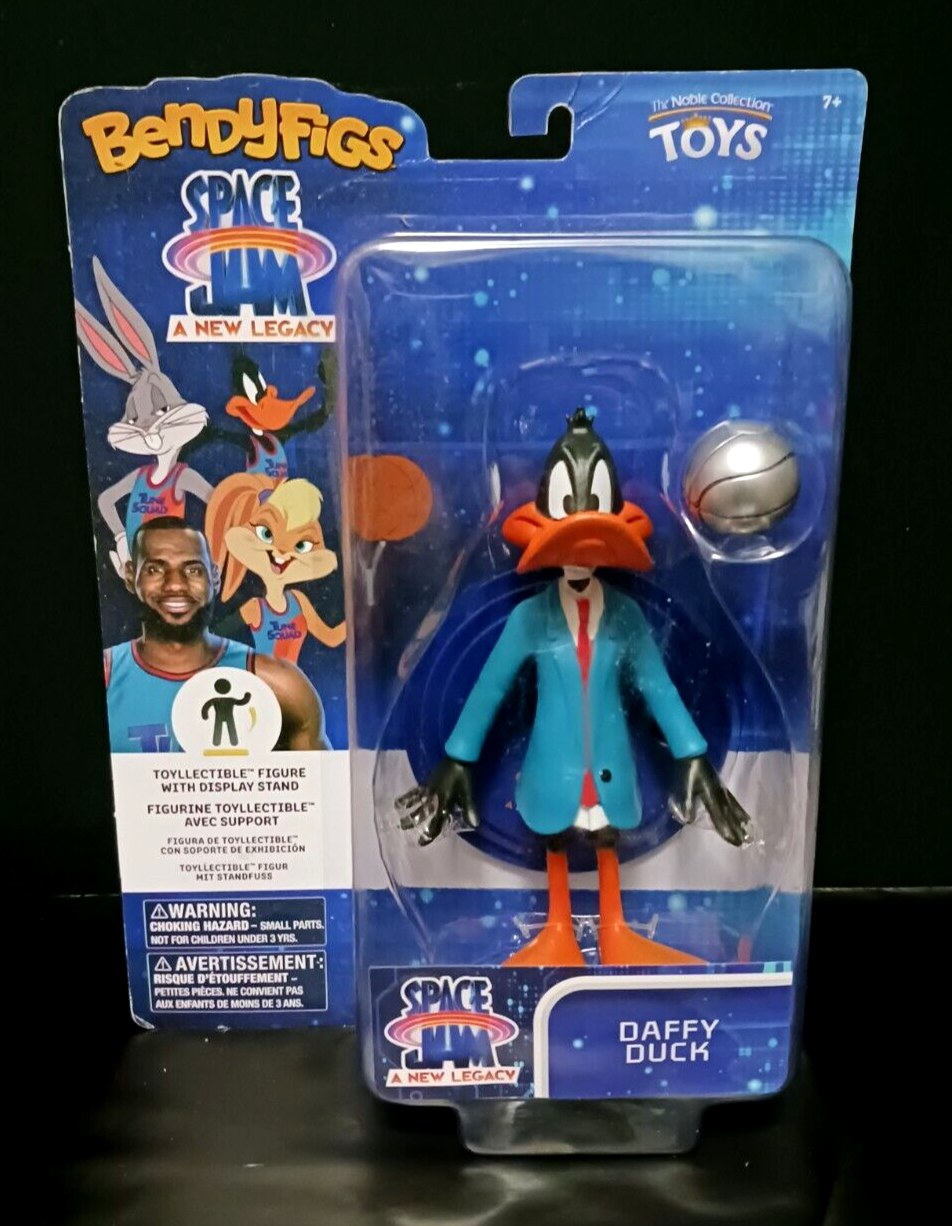 Space Jam A New Legacy 7 Inch Daffy Duck Bendy Action Figure