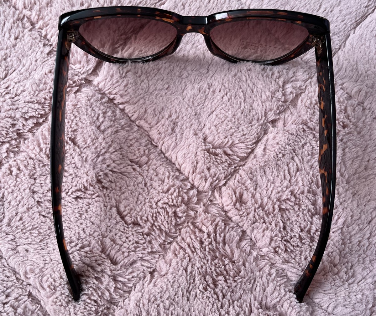 LC Lauren Conrad Tortoise Shell Cat-Eye Sunglasses Lauren Conrad Oversized Dark Tortoiseshell Sunglasses  main image 2