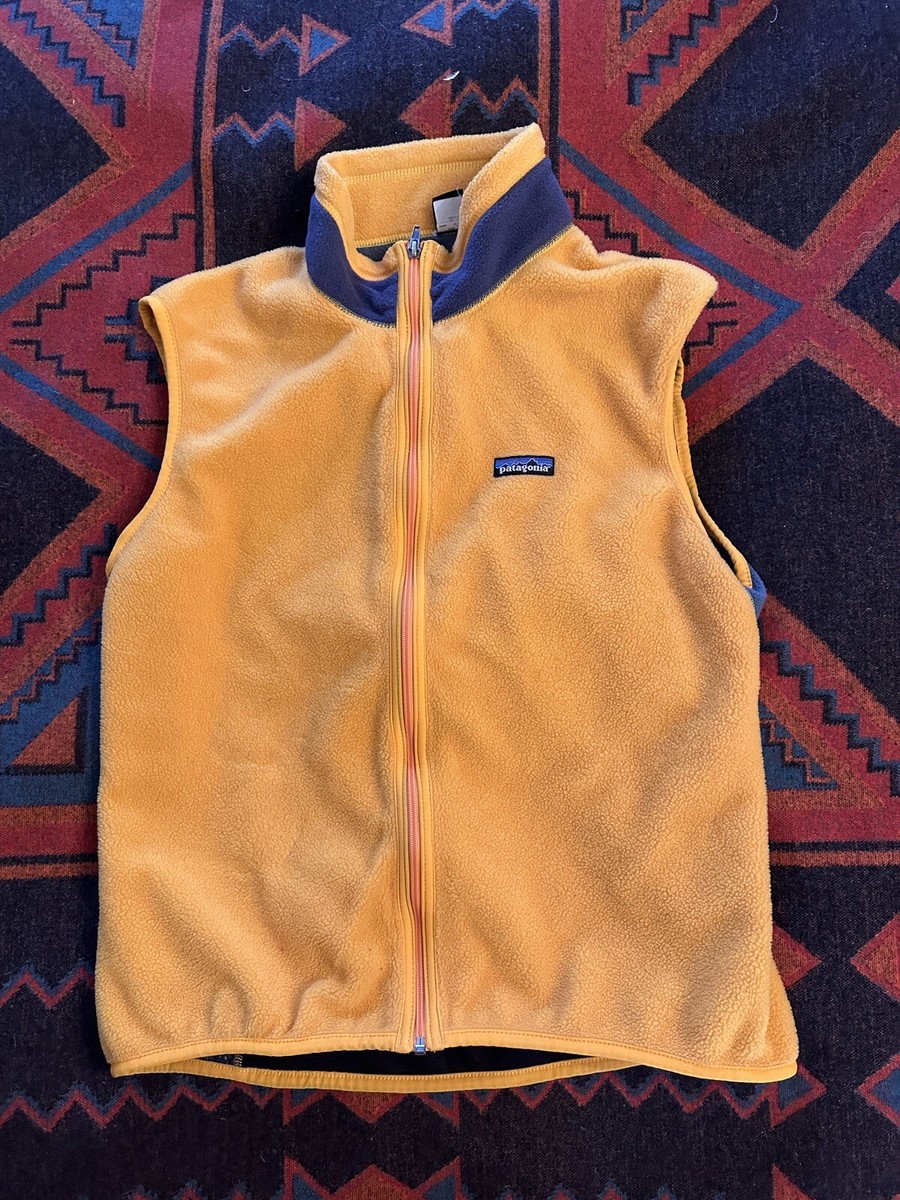 Mens PATAGONIA Vintage USA 1990s Retro Synchilla PEF Vest Mens PATAGONIA Vintage USA 1990s Retro Synchilla PEF Vest