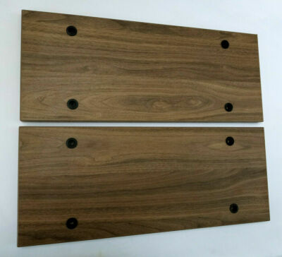 Panneaux Latéraux Bois Akai 747 646 636 635, Noir Brillant, Neufs
