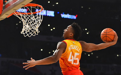 Donovan Mitchell 2017-18 Utah Jazz Nike Authentic Rookie Season