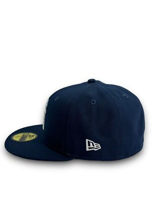 Chicago Cubs Navy New Era MLB Collection 59Fifty Fitted Hat