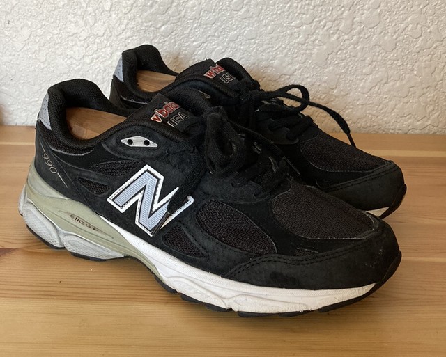 new balance 990v3 black white