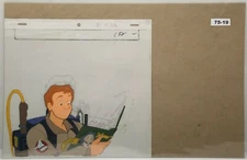 GhostBusters Original Production Drawing And Cel 75-19 Used Cond.