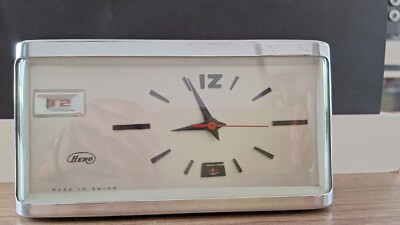 Vintage Tischwecker Uhr Heldenuhr